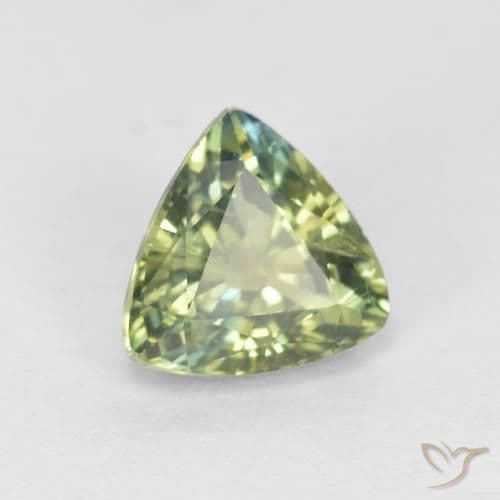 1.03ct Natural Multicolor Sapphire, Trillion, 6x5.7 mm