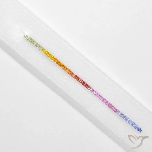 Best Sapphires for a Rainbow Ring | AAA Color, Top Quality Cut
