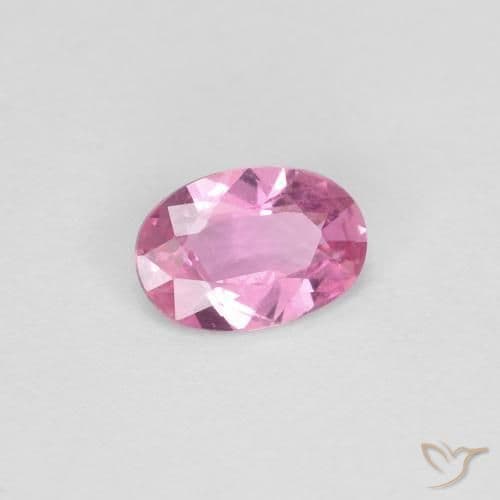 0.44ct Royal Purple Pink Sapphire, Oval Cut, 5.9x4 mm