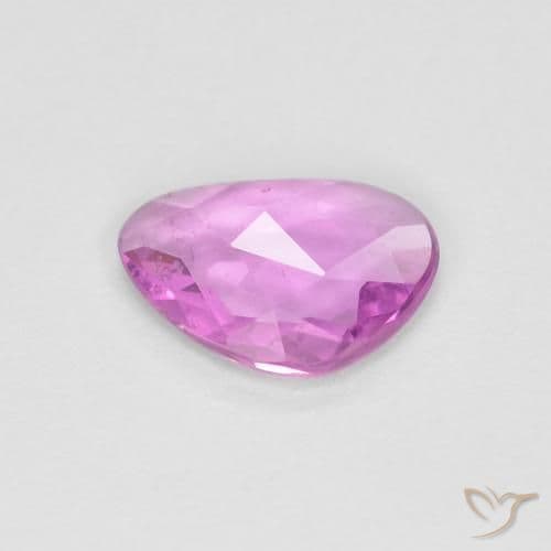 0.63ct Pinkish Purple Sapphire, Fancy Shape, 7.3x5.4 mm