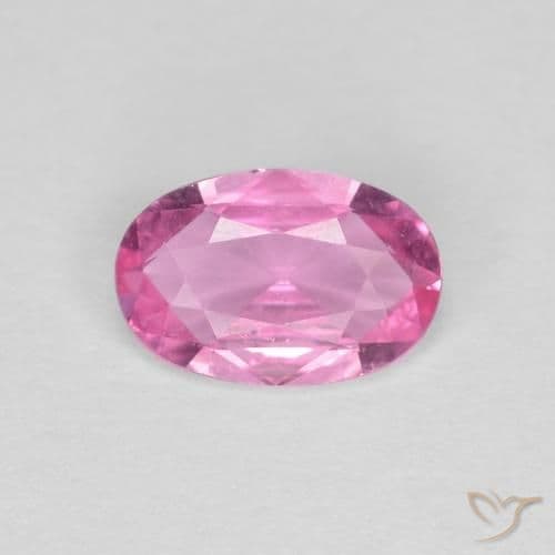 0.42ct Natural Pink Sapphire, Oval Cut, 6.1x4.1 mm
