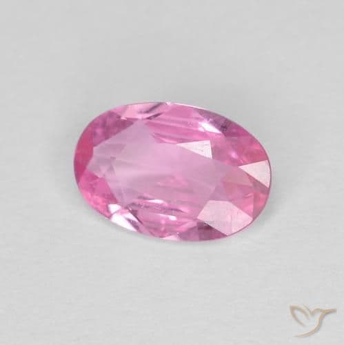 0.42ct Natural Pink Sapphire, Oval Cut, 6.1x4.1 mm