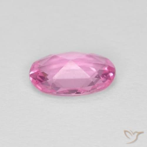 0.42ct Natural Pink Sapphire, Oval Cut, 6.1x4.1 mm