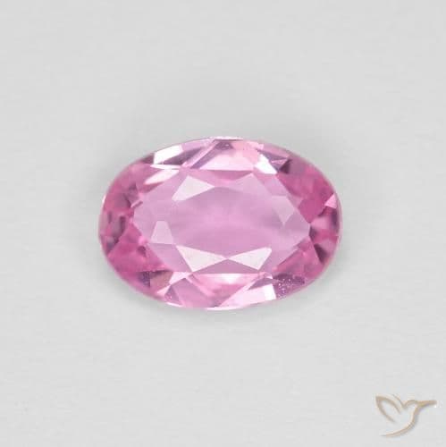 0.41ct Natural Hot Pink Sapphire, Oval Cut, 5.6x4 mm