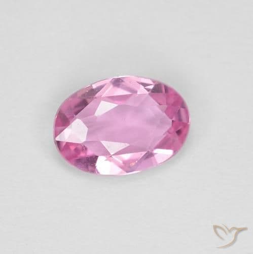 0.41ct Natural Hot Pink Sapphire, Oval Cut, 5.6x4 mm
