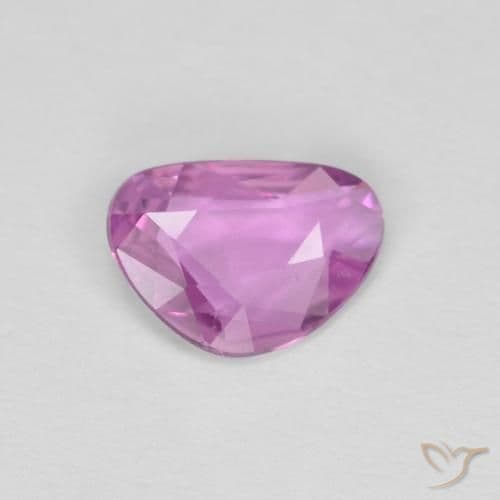 0.51ct Medium Purple Sapphire, Fancy Shape, 6.6x4.8 mm
