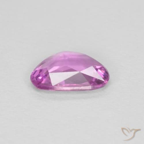 0.51ct Medium Purple Sapphire, Fancy Shape, 6.6x4.8 mm