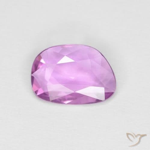 0.51ct Medium Purple Sapphire, Fancy Shape, 6.6x4.8 mm