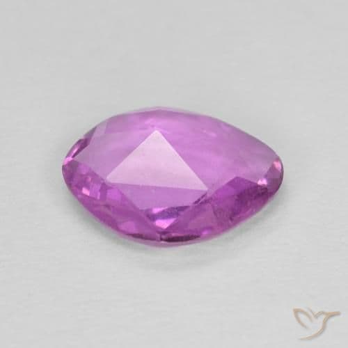 0.59ct Electric Purple Sapphire, Fancy Shape, 6.9x5.9 mm