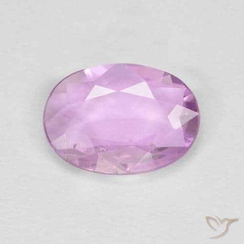 0.67ct Natural Medium Purple Sapphire, Oval Cut, 7x5.1 mm