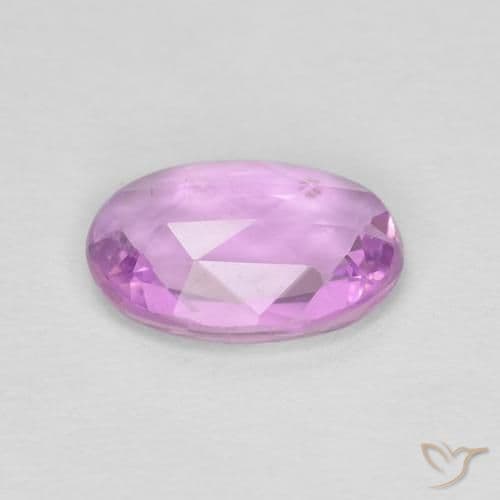 0.67ct Natural Medium Purple Sapphire, Oval Cut, 7x5.1 mm