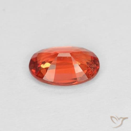 0.50ct Natural Medium Red Sapphire, Oval Cut, 5.9x4.1 mm