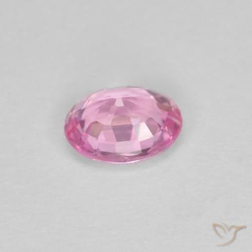 0.38ct Royal Purple Pink Sapphire, Oval Cut, 4.8x3.8 mm
