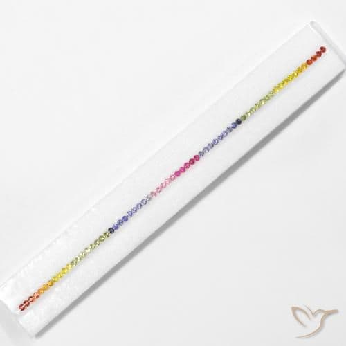 Best Sapphires for a Rainbow Bracelet | Matching Size, Finest Quality Sapphire