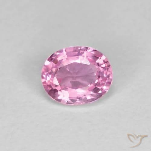 0.48ct Royal Purple Pink Sapphire, Oval Cut, 4.9x4 mm