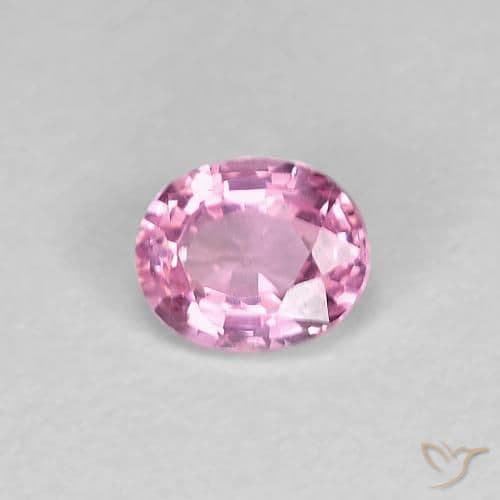 0.48ct Royal Purple Pink Sapphire, Oval Cut, 4.9x4 mm
