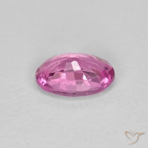 0.62ct Natural Reddish Purple Sapphire, Oval Cut, 6.1x4.1 mm