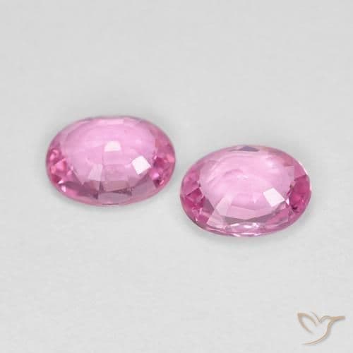 0.71ct Natural Very Light Pink Sapphire, Oval Cut, 5x4 mm