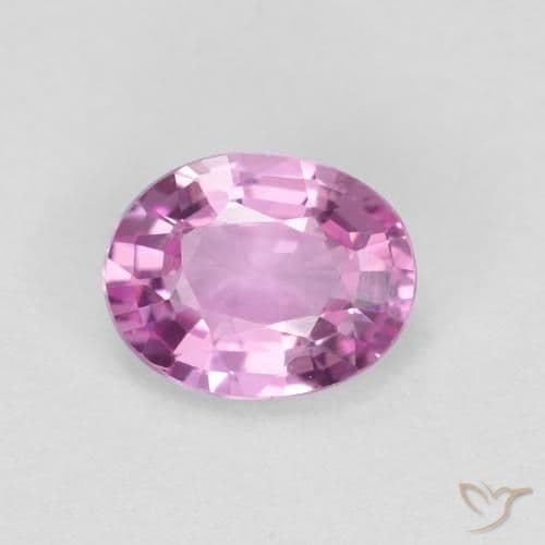 0.52ct Natural Intense Purple Sapphire, Oval Cut, 5.4x4.3 mm
