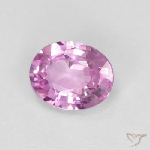 0.52ct Natural Intense Purple Sapphire, Oval Cut, 5.4x4.3 mm