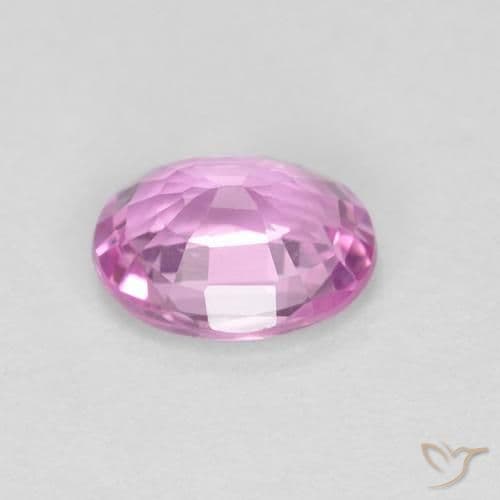 0.52ct Natural Intense Purple Sapphire, Oval Cut, 5.4x4.3 mm