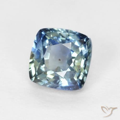 0.70ct Natural Navy Blue Sapphire, Cushion Cut, 4.8x4.7 mm