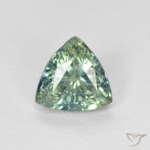 1.03ct Natural Multicolor Sapphire, Trillion, 6x5.7 mm