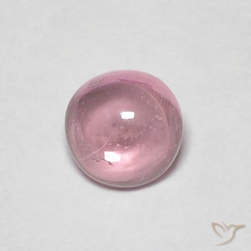 0.49ct Natural Rosewood Pink Sapphire, Round Cut, 4.24 mm