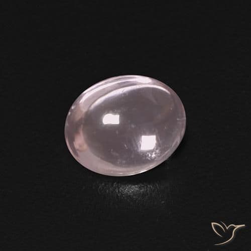 0.48ct Very Light Purple Sapphire, Oval Cut, 4.8x3.8 mm