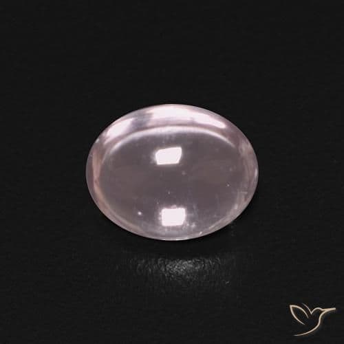 0.48ct Very Light Purple Sapphire, Oval Cut, 4.8x3.8 mm