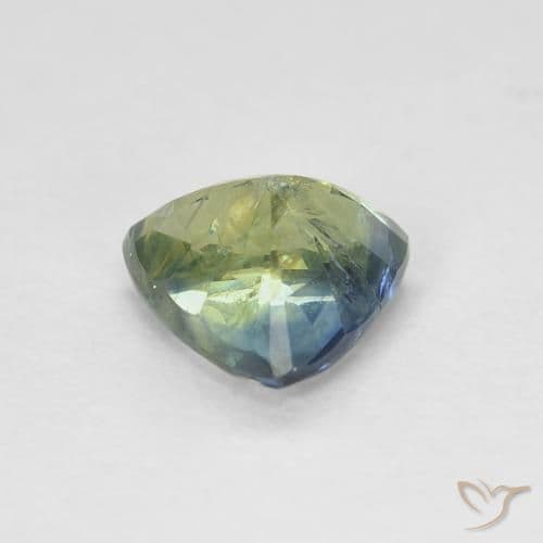 1.04ct Natural Multicolor Sapphire, Trillion, 6.3x6 mm