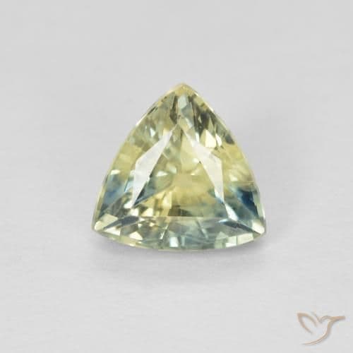 1.03ct Natural Multicolor Sapphire, Trillion, 6x5.7 mm