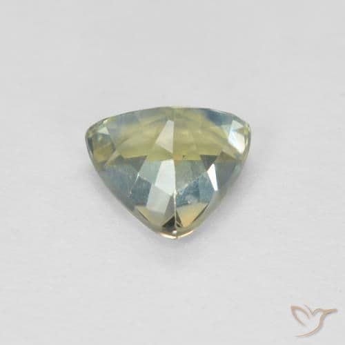 0.92ct Natural Multicolor Sapphire, Trillion, 5.9x5.6 mm