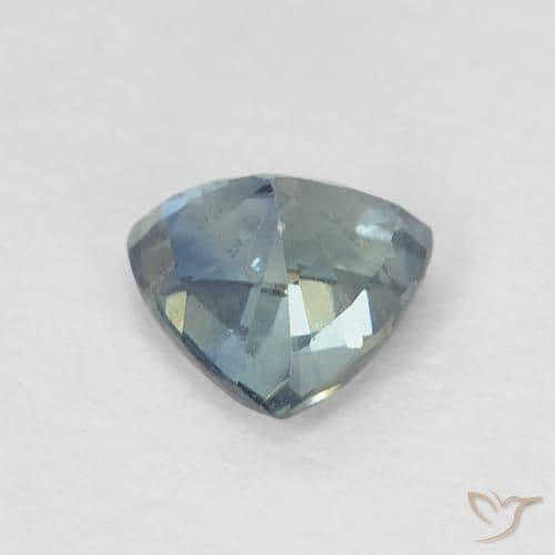 0.62ct Natural Teal Sapphire, Trillion, 5.3x5 mm
