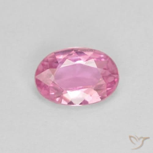 0.45ct Natural Pink Sapphire, Oval Cut, 6x4.1 mm