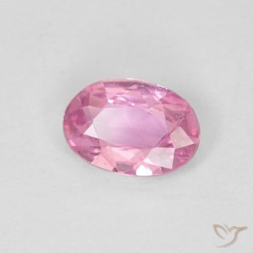 0.45ct Natural Pink Sapphire, Oval Cut, 6x4.1 mm
