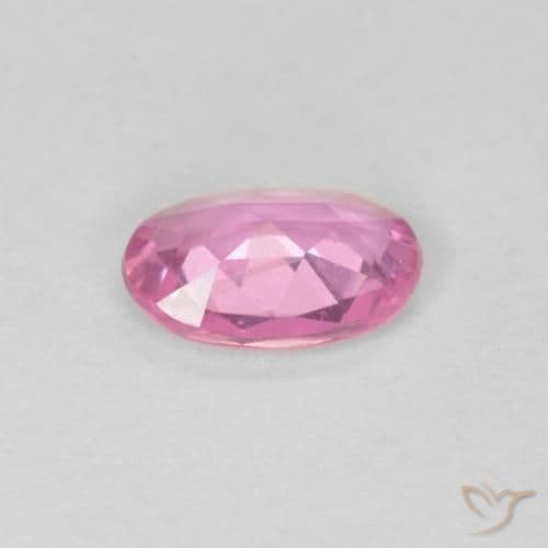 0.45ct Natural Pink Sapphire, Oval Cut, 6x4.1 mm