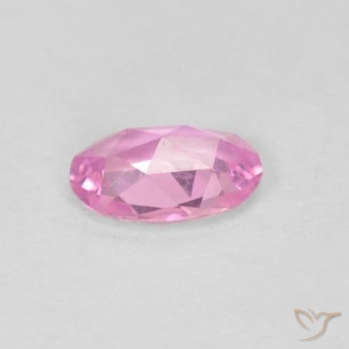 0.48ct Natural Hot Pink Sapphire, Oval Cut, 6x4.2 mm