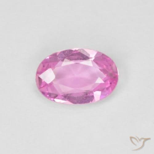 0.45ct Natural Pink Sapphire, Oval Cut, 5.9x4 mm