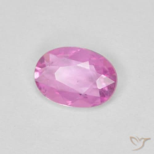 0.37ct Natural Intense Purple Sapphire, Oval Cut, 5.6x4 mm