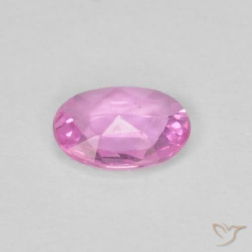 0.37ct Natural Intense Purple Sapphire, Oval Cut, 5.6x4 mm