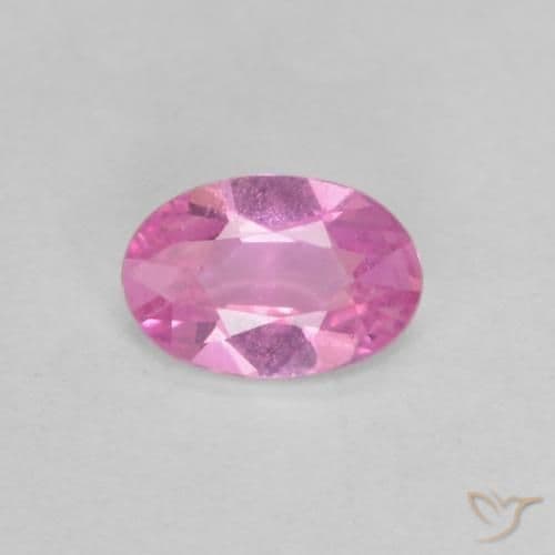 0.47ct Natural Pinkish Purple Sapphire, Oval Cut, 5.7x3.7 mm