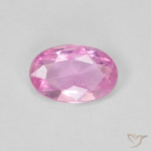 0.40ct Bright Pinkish Purple Sapphire, Oval Cut, 6x4 mm