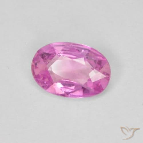 0.40ct Natural Intense Purple Sapphire, Oval Cut, 5.8x4 mm