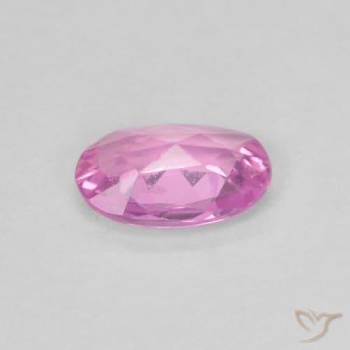 0.40ct Natural Intense Purple Sapphire, Oval Cut, 5.8x4 mm