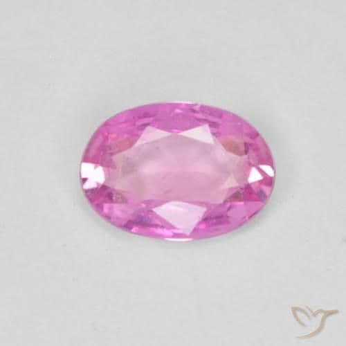 0.39ct Natural Purple-Pink Sapphire, Oval Cut, 5.8x4.1 mm