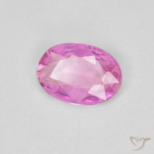0.39ct Natural Purple-Pink Sapphire, Oval Cut, 5.8x4.1 mm