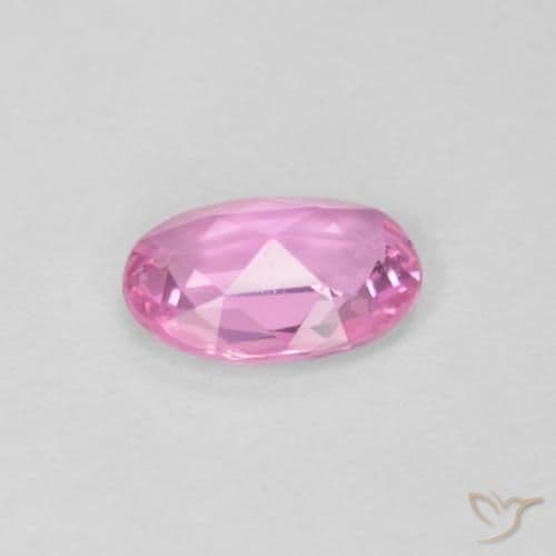0.40ct Natural Medium Pink Sapphire, Oval Cut, 5.8x4.1 mm