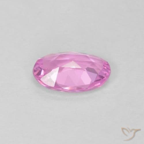 0.41ct Natural Medium Pink Sapphire, Oval Cut, 5.8x3.9 mm