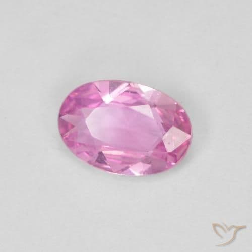 0.36ct Natural Deep Pink Sapphire, Oval Cut, 5.7x4 mm